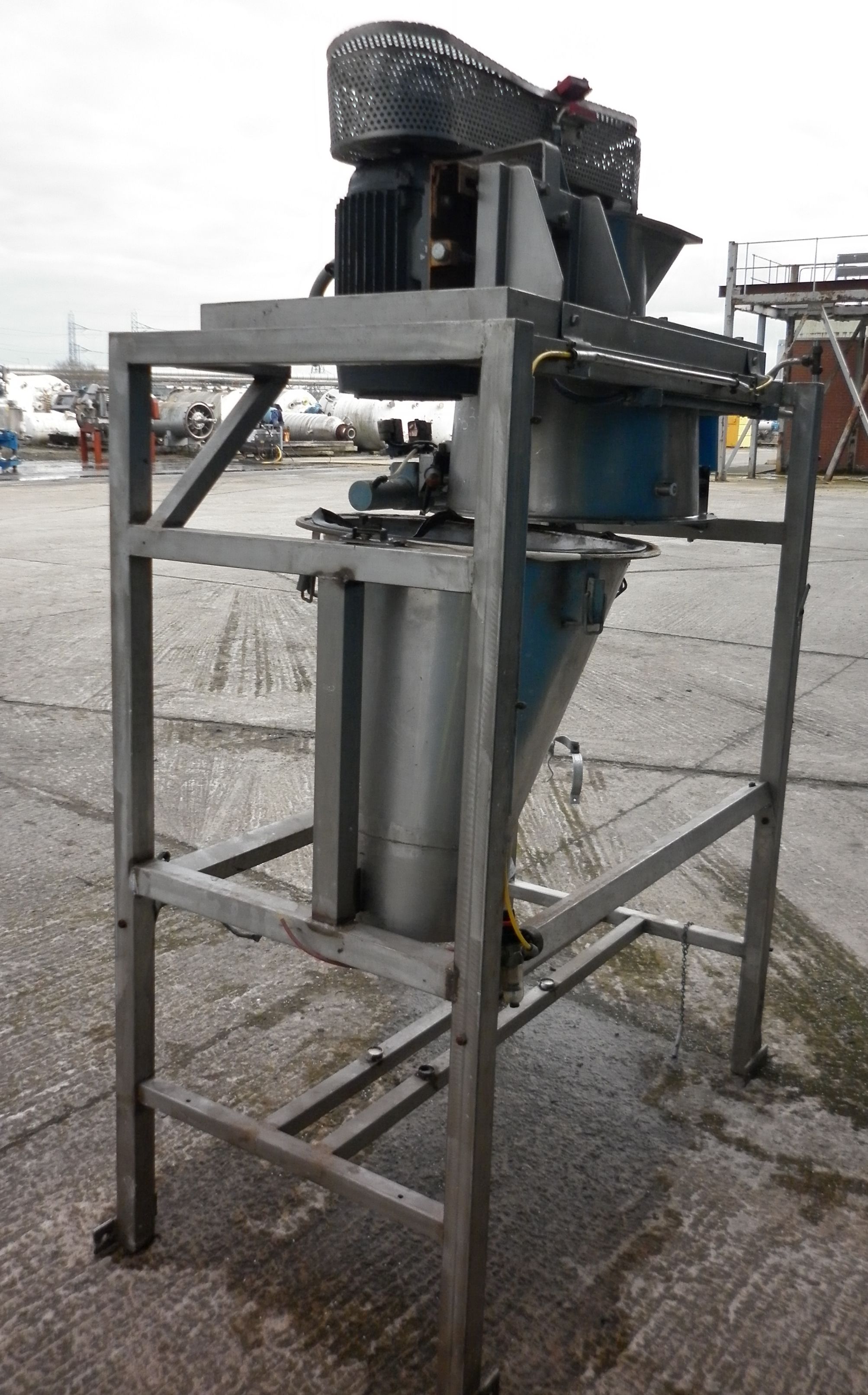 IPP# 703633, 5.4 kW (7.3 HP)  Stainless Steel 316 Hammer Pulverizer For Sale