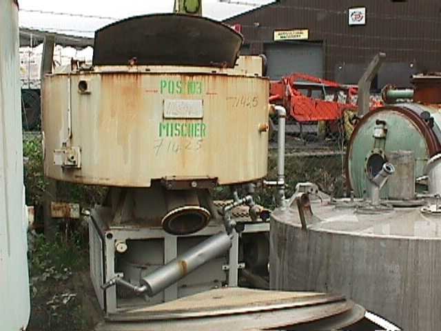 IPP# 71425, 1,000 L (264.2 gallons) Unused Stainless Steel 316  Mixer-Intensive For Sale