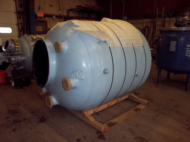 IPP# 71272, 2,839 L (750 gallons)  Glasslined Batch-Type Agitated Reactor For Sale