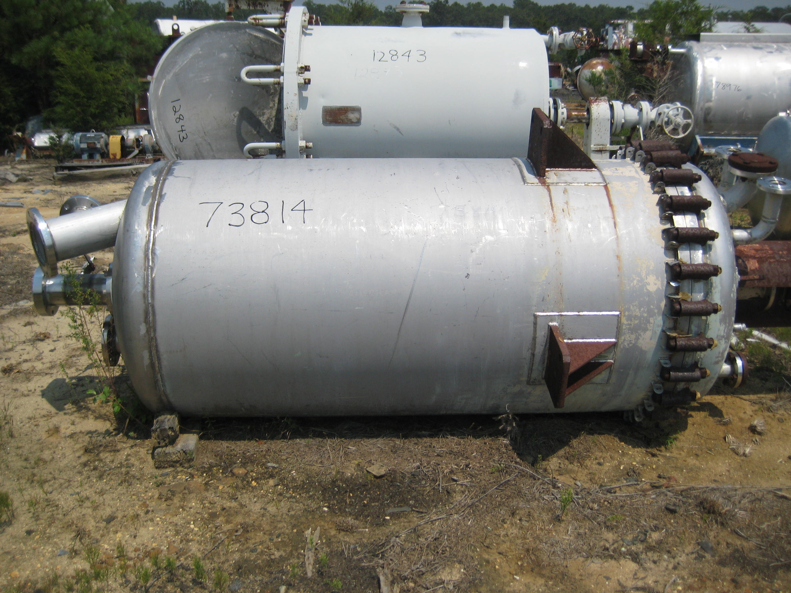 IPP# 73814, 18.6 m² (200 ft²)  Stainless Steel 316 Pressure Leaf Filter For Sale