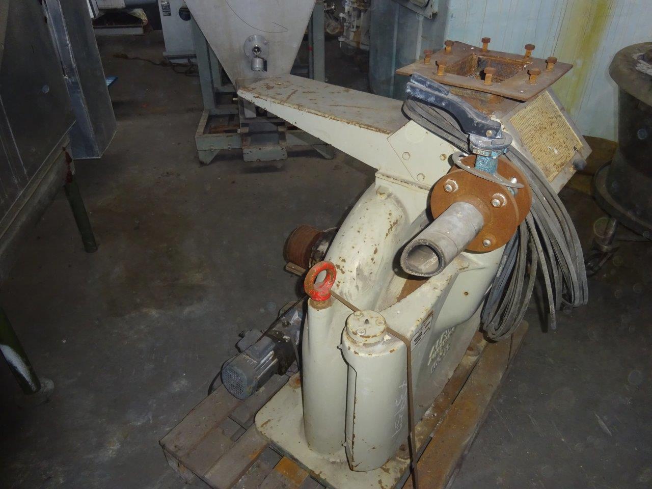 IPP# 73957, 21.3 kW (28.6 HP)  Carbon Steel Granulator/Disintegrator Pulverizer For Sale