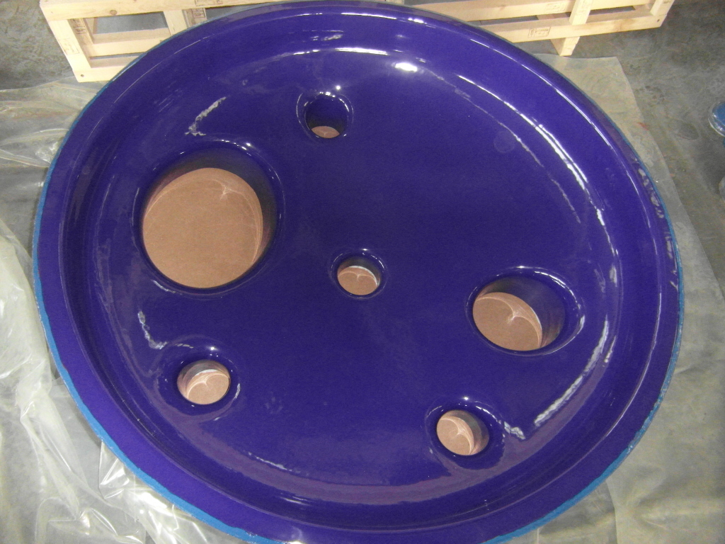 Glasslined  Tank Cover Glass Lined Parts - IPP# 73104