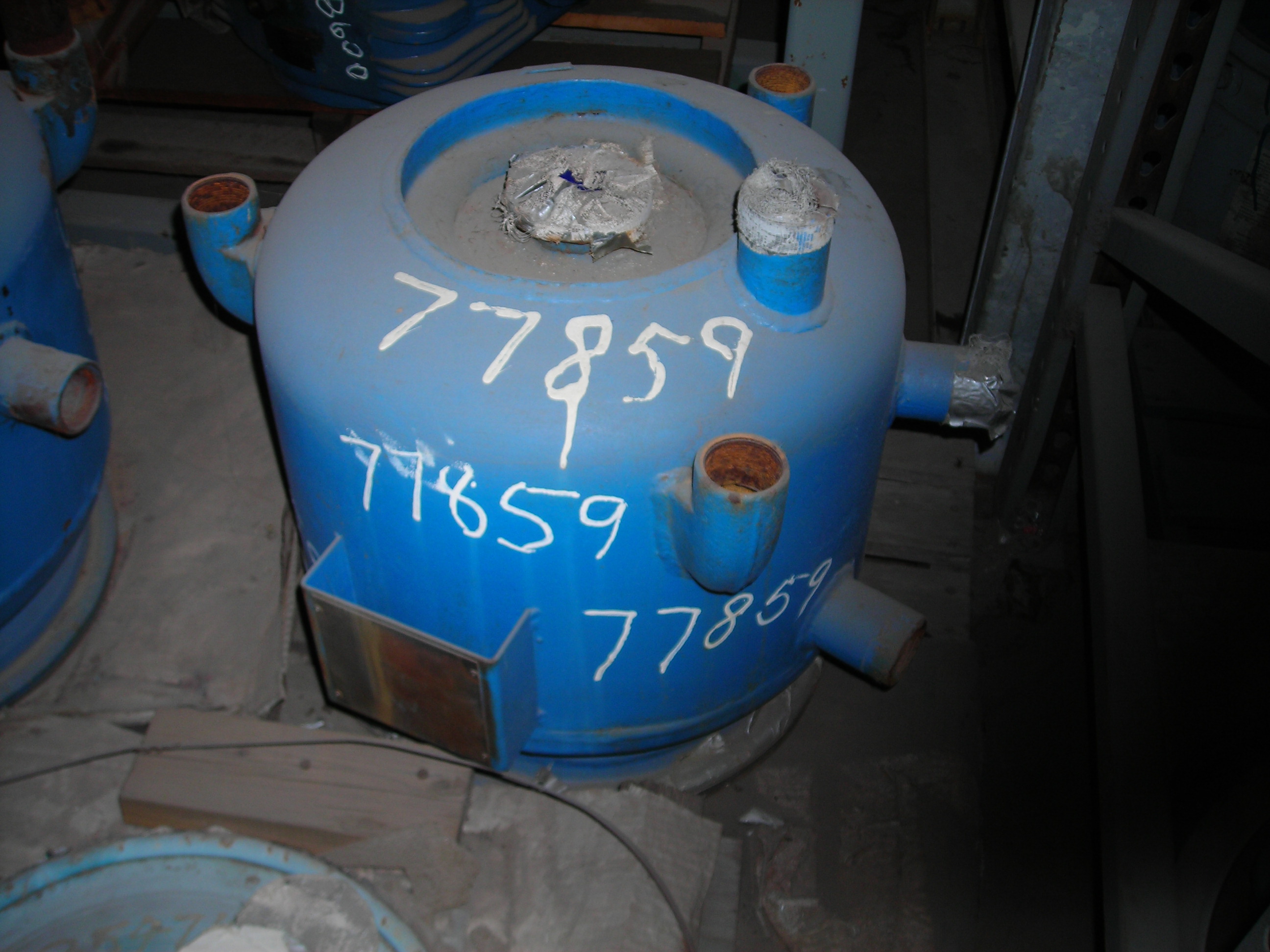 IPP# 77859, 37.9 L (10 gallons)  Glasslined Batch-Type Agitated Reactor For Sale