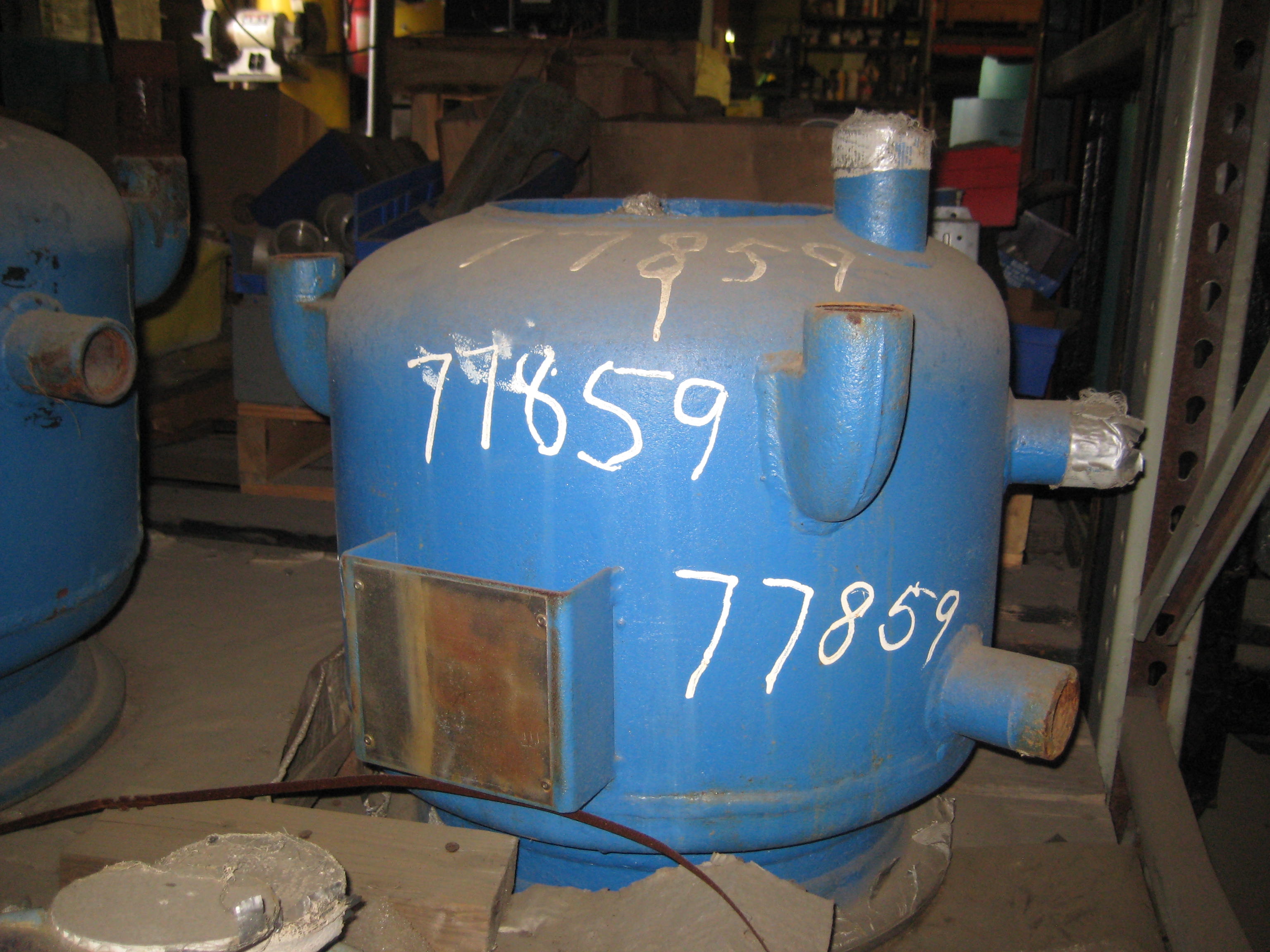 IPP# 77859, 37.9 L (10 gallons)  Glasslined Batch-Type Agitated Reactor For Sale