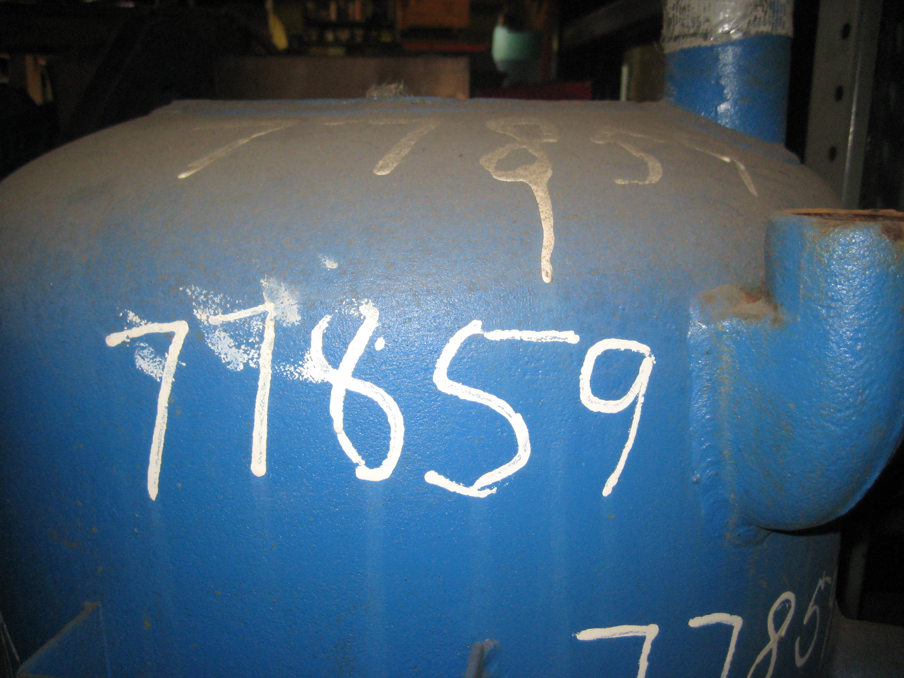 IPP# 77859, 37.9 L (10 gallons)  Glasslined Batch-Type Agitated Reactor For Sale