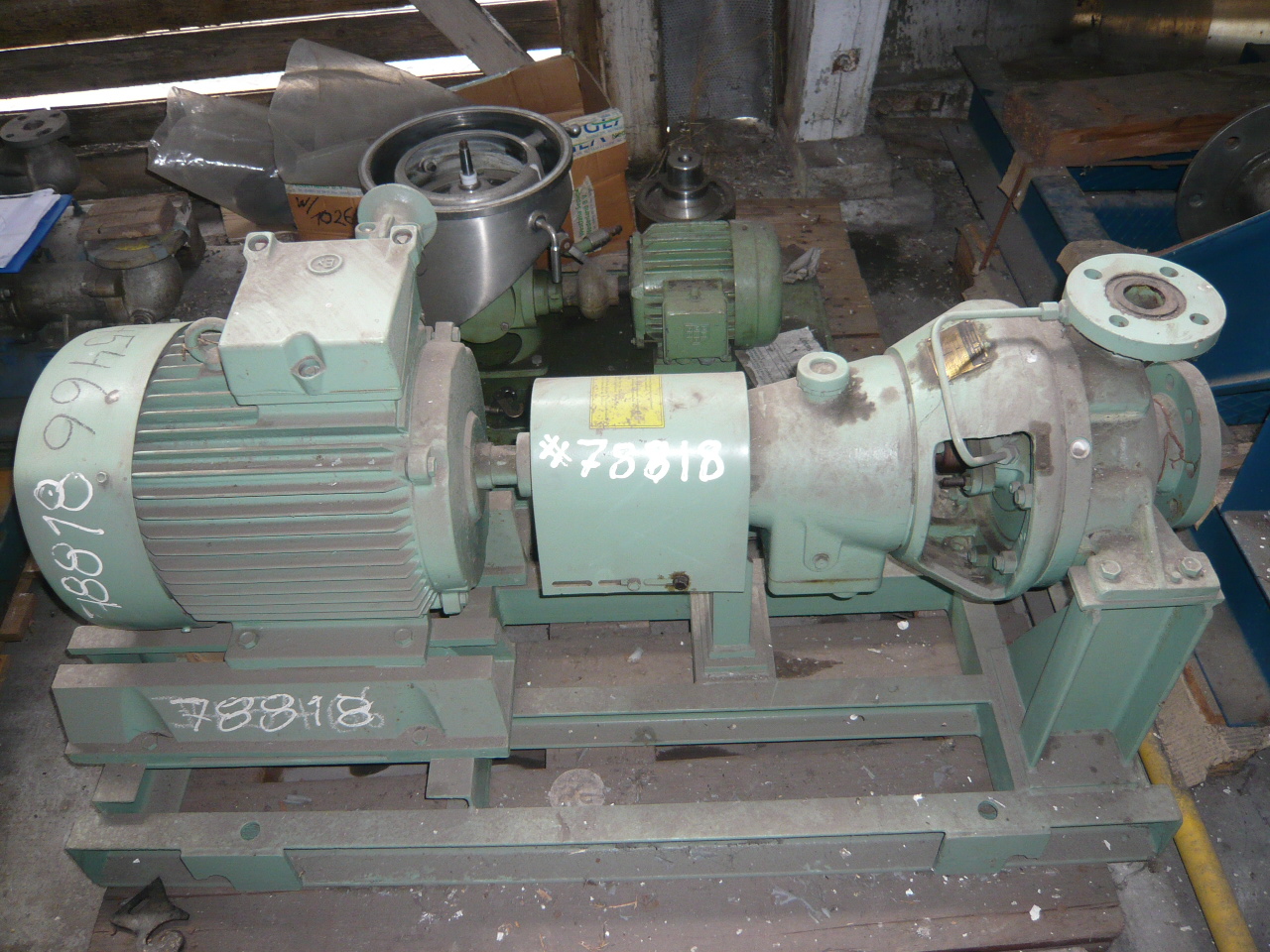 IPP# 78818, 30 m3/h (132.1 GPM) Unused Carbon Steel Centrifugal Pump For Sale