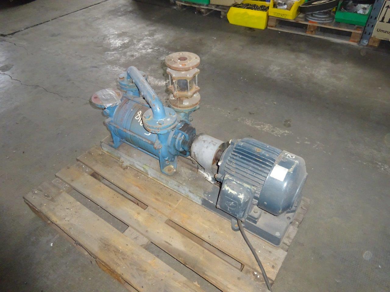 IPP# 81663, 186.9 m3/h (110 CFM)  Carbon Steel  Pump-Vacuum For Sale