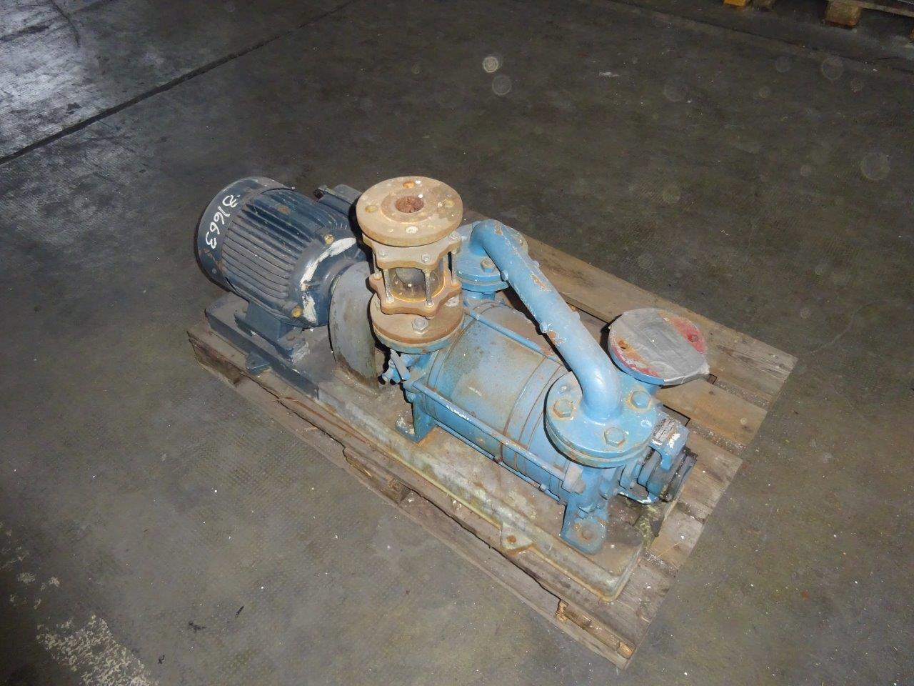 IPP# 81663, 186.9 m3/h (110 CFM)  Carbon Steel  Pump-Vacuum For Sale