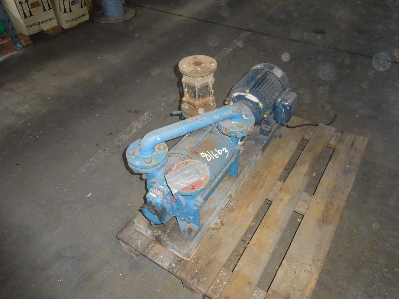 IPP# 81663, 186.9 m3/h (110 CFM)  Carbon Steel  Pump-Vacuum For Sale