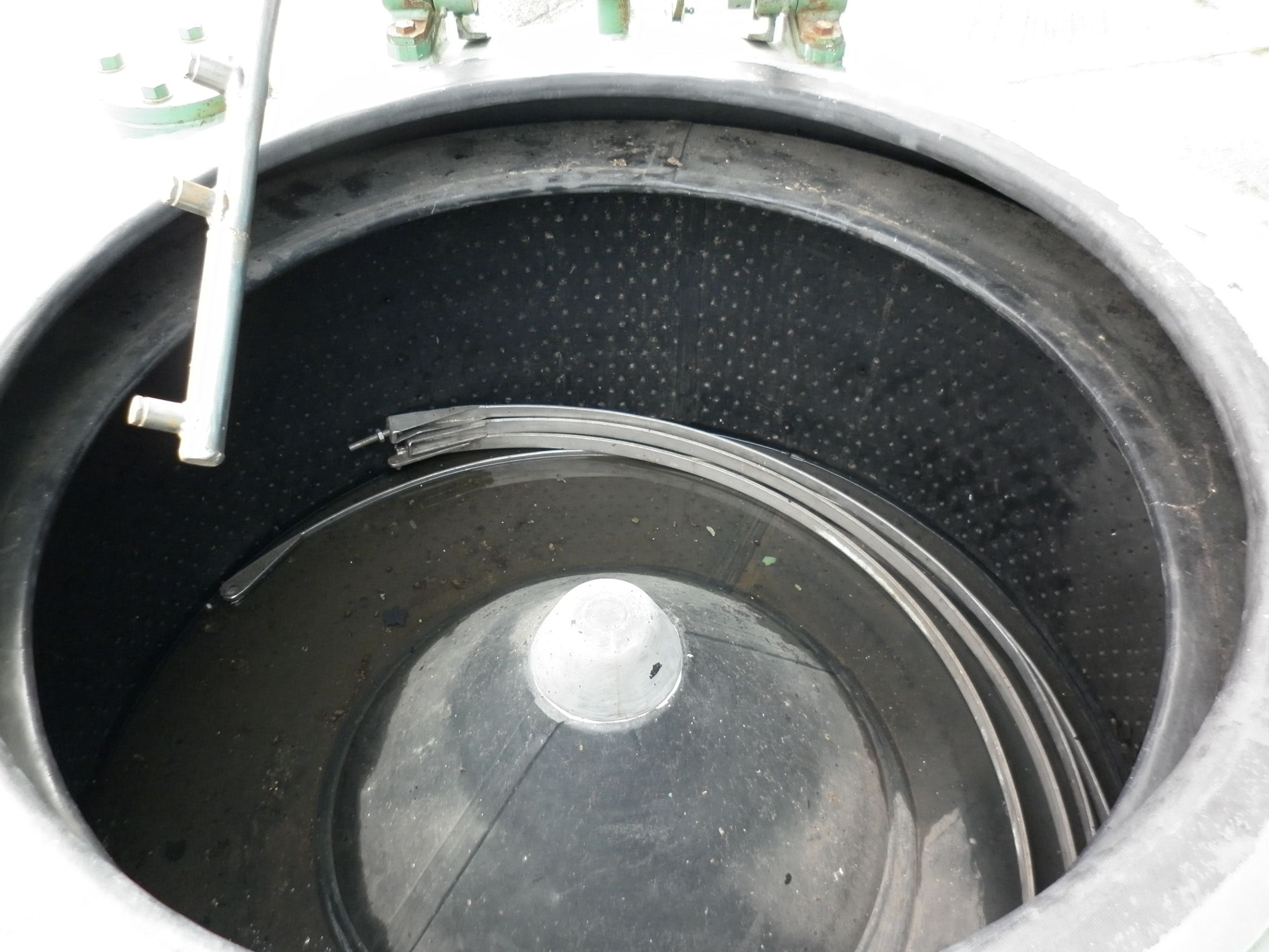 IPP# 81823, 1,219 mm (48 in)  Rubberlined Manual Discharge-Top Centrifuge-Basket For Sale