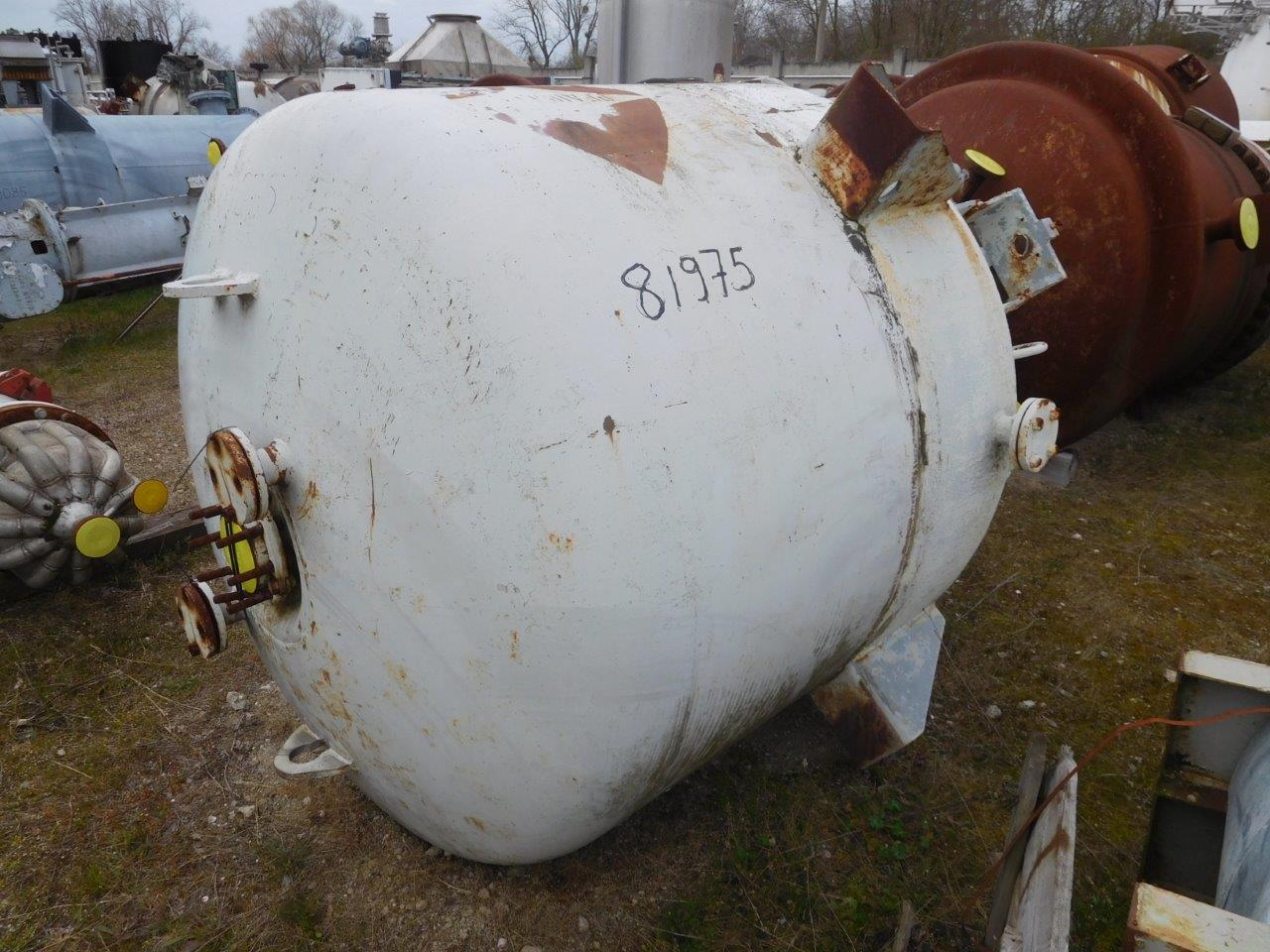 IPP# 81975, 1,893 L (500 gallons)  Glasslined Batch-Type Agitated Reactor For Sale