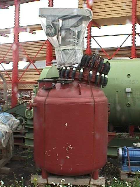 IPP# 81987, 1,192 L (315 gallons)  Glasslined Batch-Type Agitated Reactor For Sale