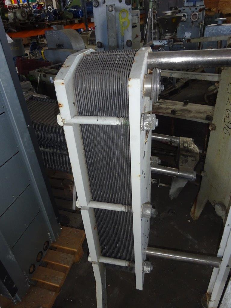 IPP# 82158, 6 m² (64.6 ft²)  Stainless Steel 316 Plate and Frame Heat Exchanger For Sale