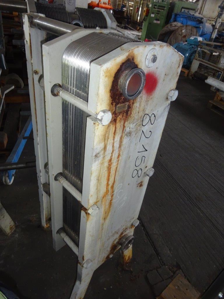 IPP# 82158, 6 m² (64.6 ft²)  Stainless Steel 316 Plate and Frame Heat Exchanger For Sale