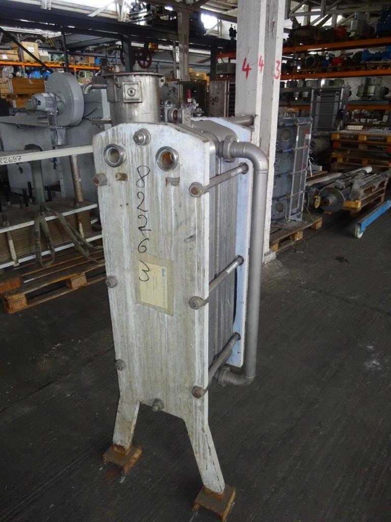 IPP# 82263, 4 m² (42.6 ft²)  Stainless Steel 316 Plate and Frame Heat Exchanger For Sale