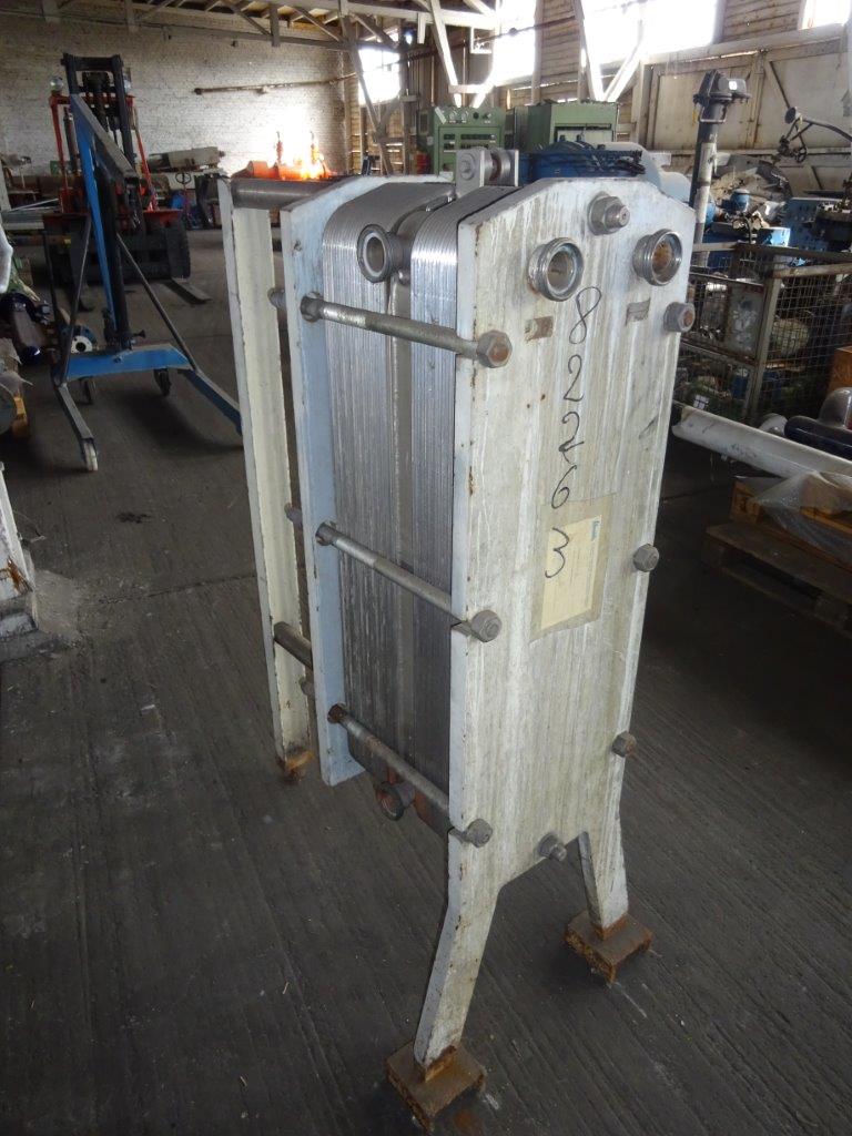 IPP# 82263, 4 m² (42.6 ft²)  Stainless Steel 316 Plate and Frame Heat Exchanger For Sale