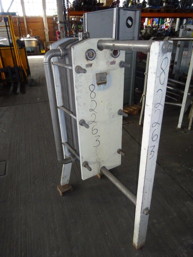 IPP# 82263, 4 m² (42.6 ft²)  Stainless Steel 316 Plate and Frame Heat Exchanger For Sale