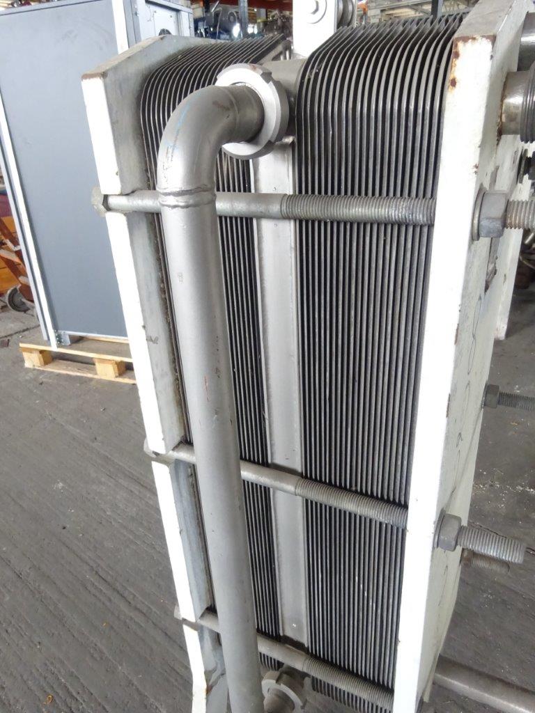 IPP# 82263, 4 m² (42.6 ft²)  Stainless Steel 316 Plate and Frame Heat Exchanger For Sale