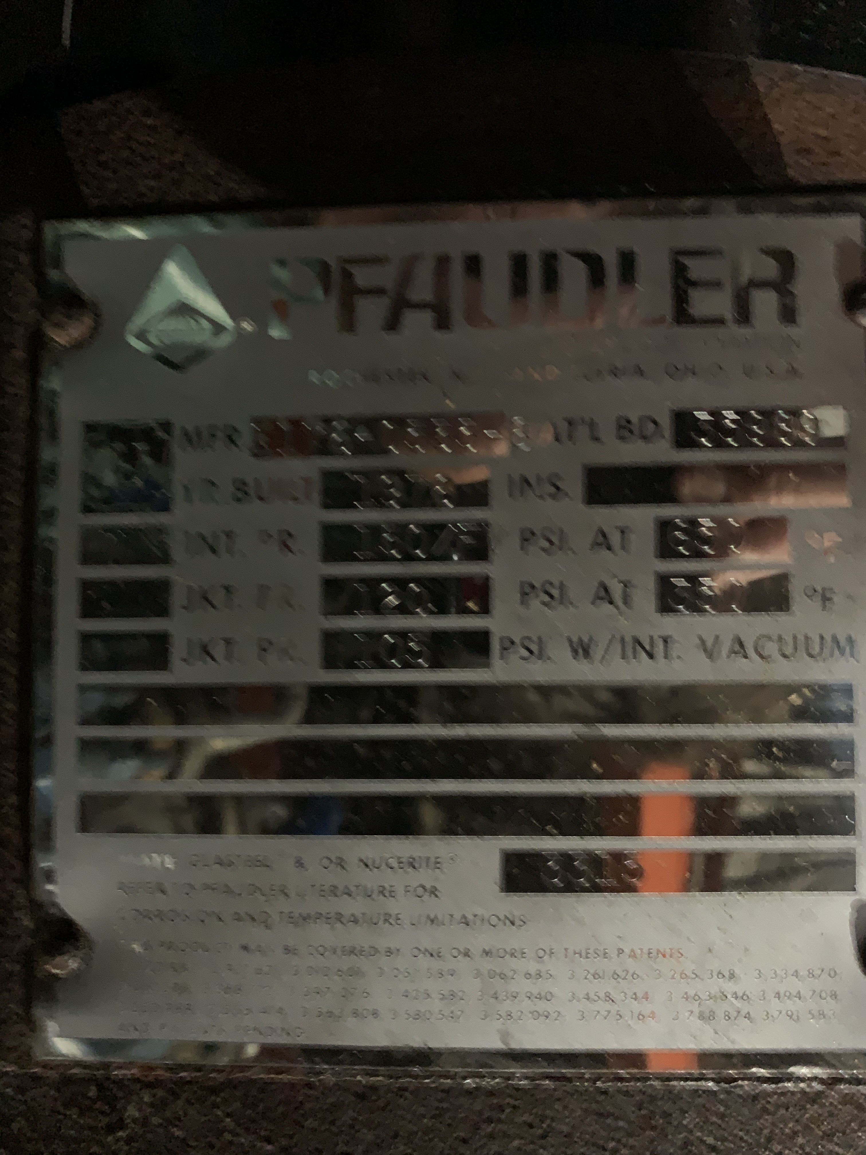 Pfaudler  Column - IPP# 83294