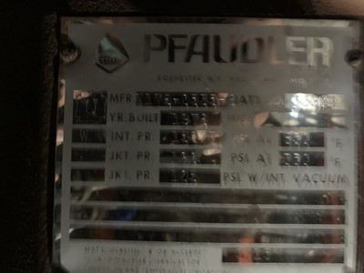 Pfaudler  Column - IPP# 83294