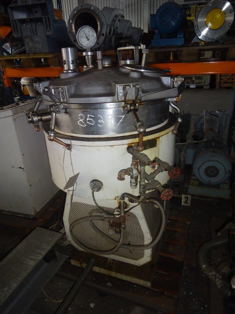 IPP# 85397, 5.1 kW (6.8 HP)  Stainless Steel 316  Mixer-Charge Can and Pony For Sale