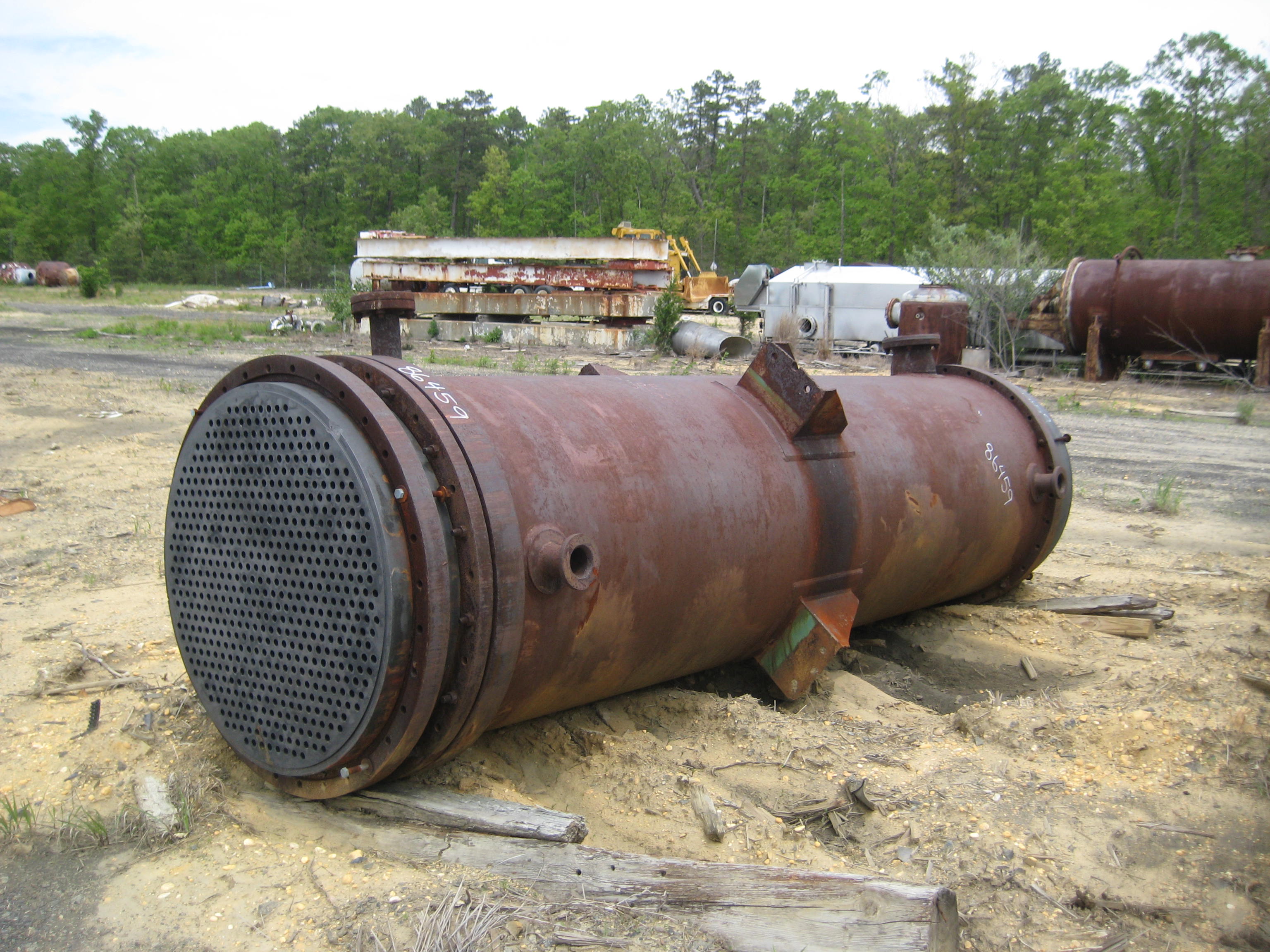 IPP# 86459, 151.4 m² (1,630 ft²)  Graphite Shell and Tube Heat Exchanger For Sale