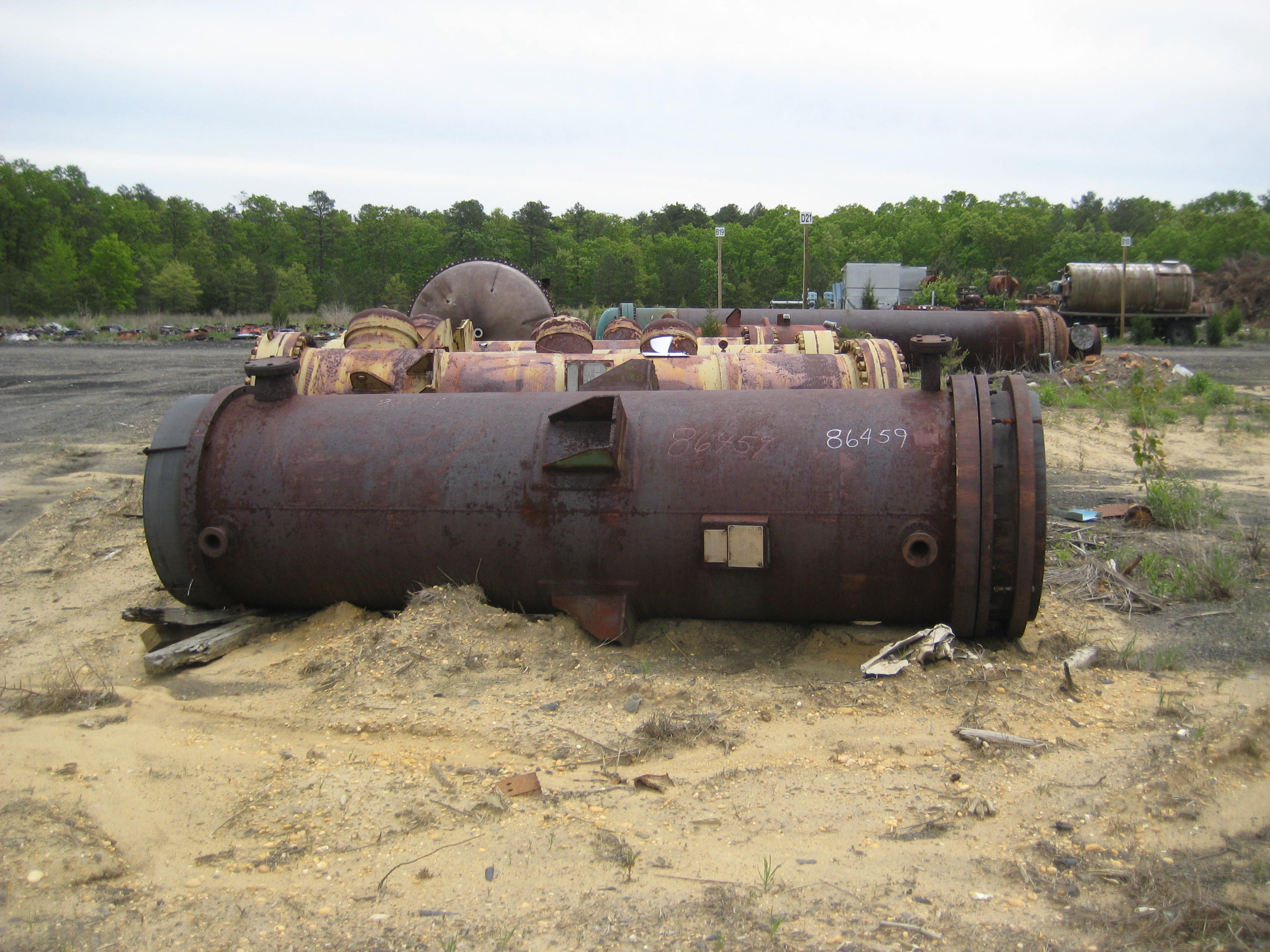 IPP# 86459, 151.4 m² (1,630 ft²)  Graphite Shell and Tube Heat Exchanger For Sale