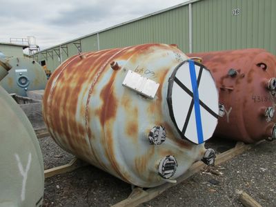 IPP# 86049, 2,839 L (750 gallons)  Glasslined Batch-Type Agitated Reactor For Sale