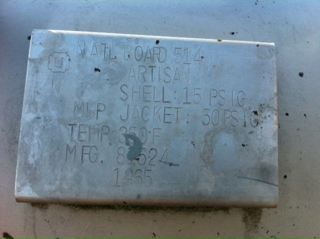 Stainless Steel 316 Wiped/Thin Film Evaporator - IPP# 87891