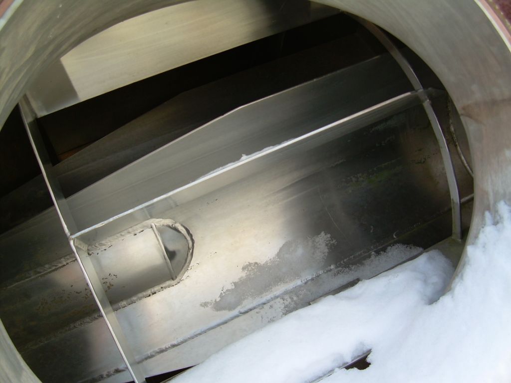  Stainless Steel 316 Wiped/Thin Film Evaporator 195 kg/h (430 lb/h) For Sale - IPP# 87894