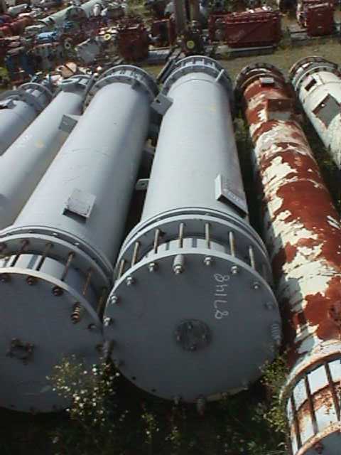 IPP# 87148, 89 m² (958 ft²)  Graphite Shell and Tube Heat Exchanger For Sale