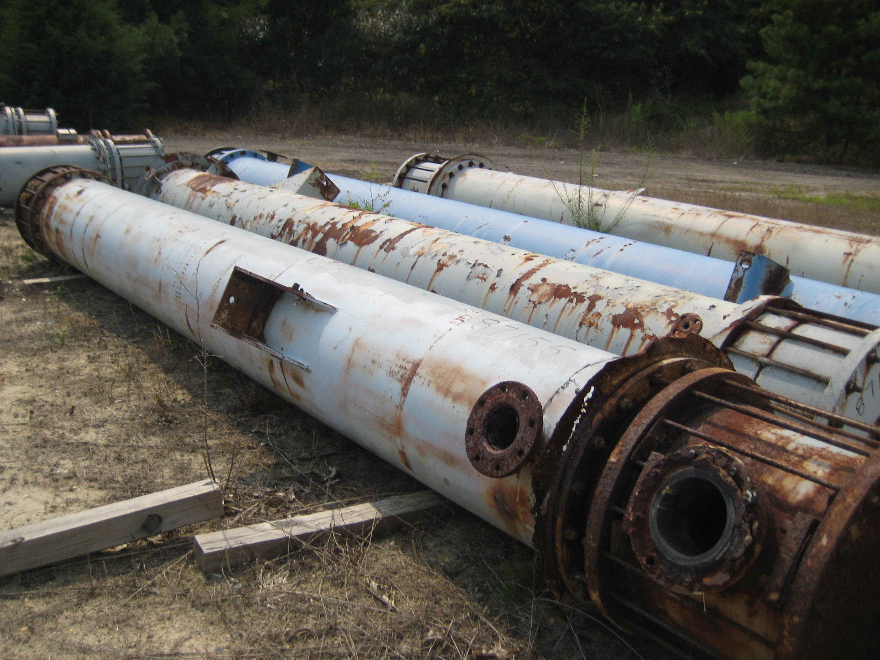 IPP# 87155, 62.2 m² (669 ft²)  Graphite Shell and Tube Heat Exchanger For Sale