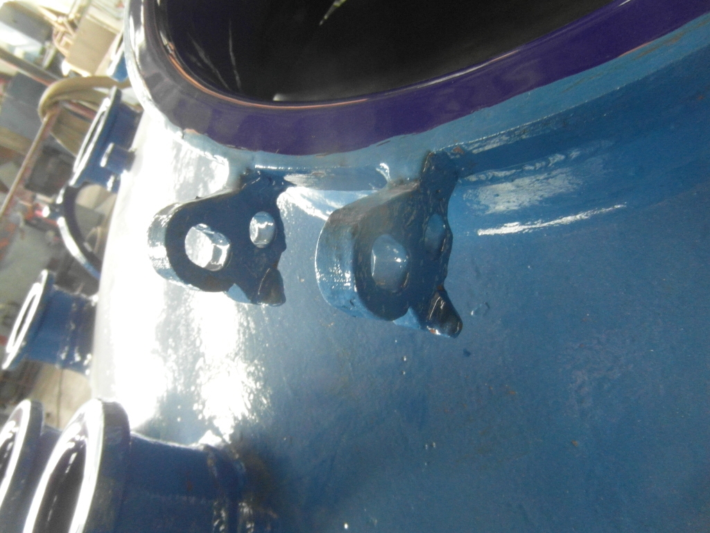 Glasslined DeDietrich CTJ Series Tank Cover Glass Lined Parts - IPP# 88503