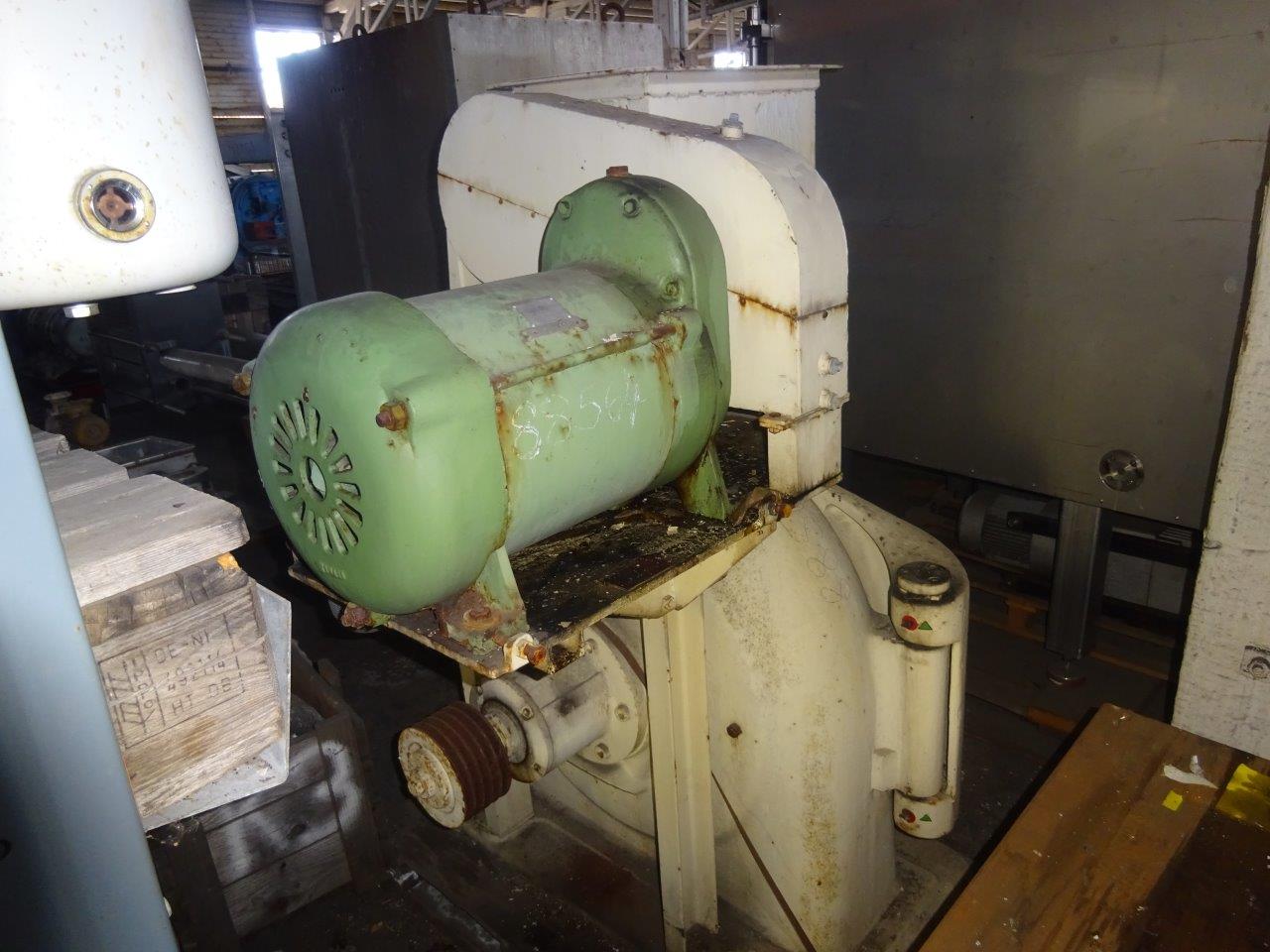 IPP# 88564, 11.2 kW (15 HP)  Carbon Steel Granulator/Disintegrator Pulverizer For Sale