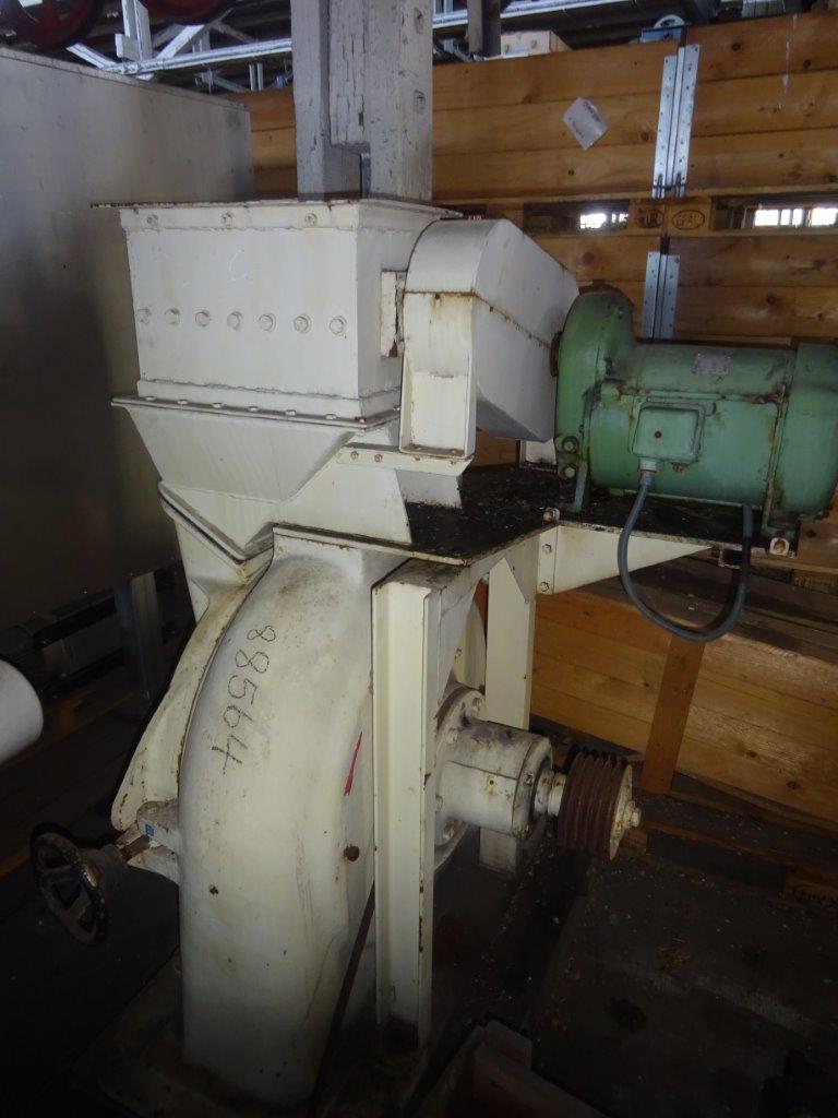 IPP# 88564, 11.2 kW (15 HP)  Carbon Steel Granulator/Disintegrator Pulverizer For Sale