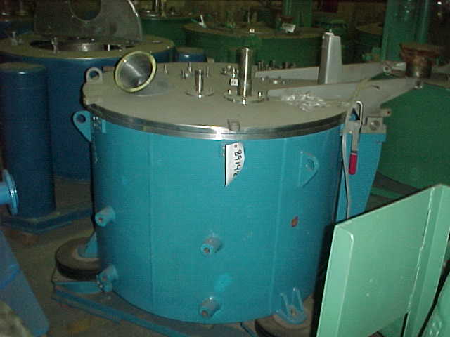 IPP# 89148, 1,016 mm (40 in)  Carbon Steel Auto Discharge-Bottom Centrifuge-Basket For Sale