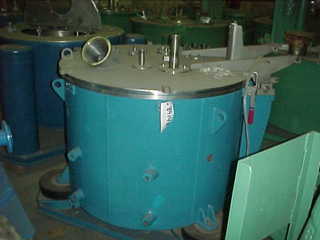  Carbon Steel Auto Discharge-Bottom Centrifuge-Basket