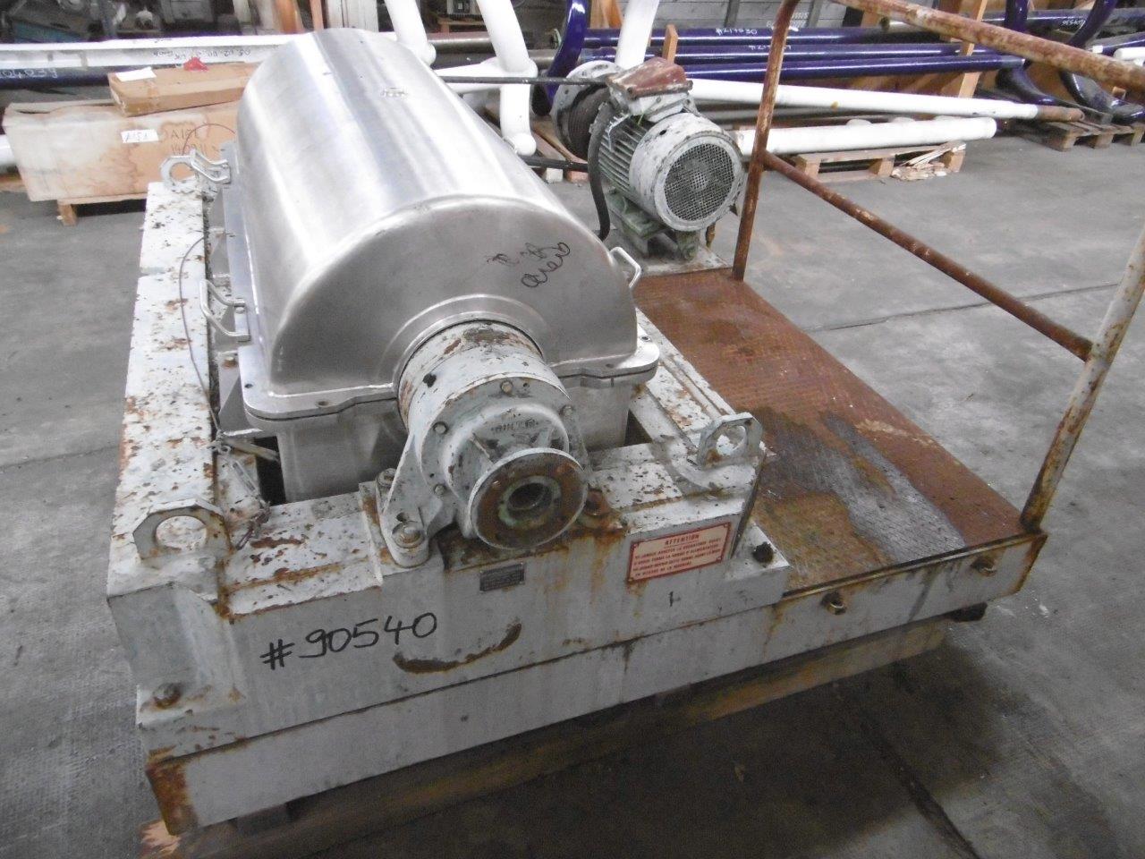 Stainless Steel 316 Guinard (France) 43E Centrifuge-Solid Bowl-Decanter - IPP# 90540