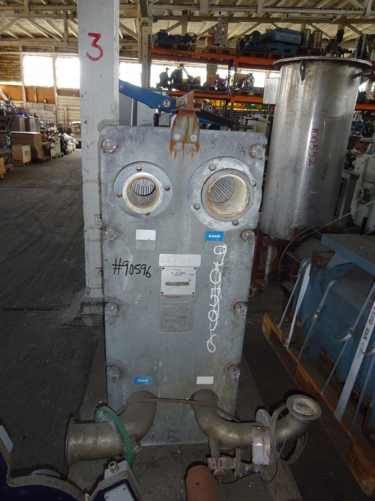 IPP# 90596, 16.8 m² (180.8 ft²)  Stainless Steel 316 Plate and Frame Heat Exchanger For Sale