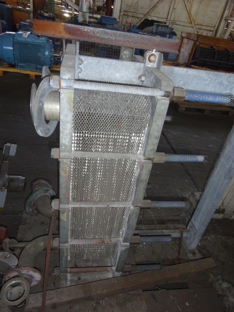 IPP# 90596, 16.8 m² (180.8 ft²)  Stainless Steel 316 Plate and Frame Heat Exchanger For Sale