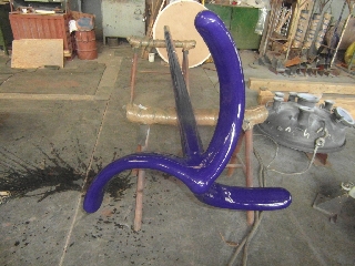 Pfaudler RCI Glass-Lined Agitator for 1,000-Gallon Reactor Vessel