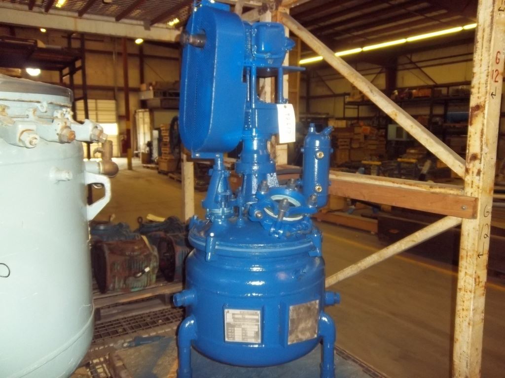 IPP# 92617, 75.7 L (20 gallons)  Glasslined Batch-Type Agitated Reactor For Sale