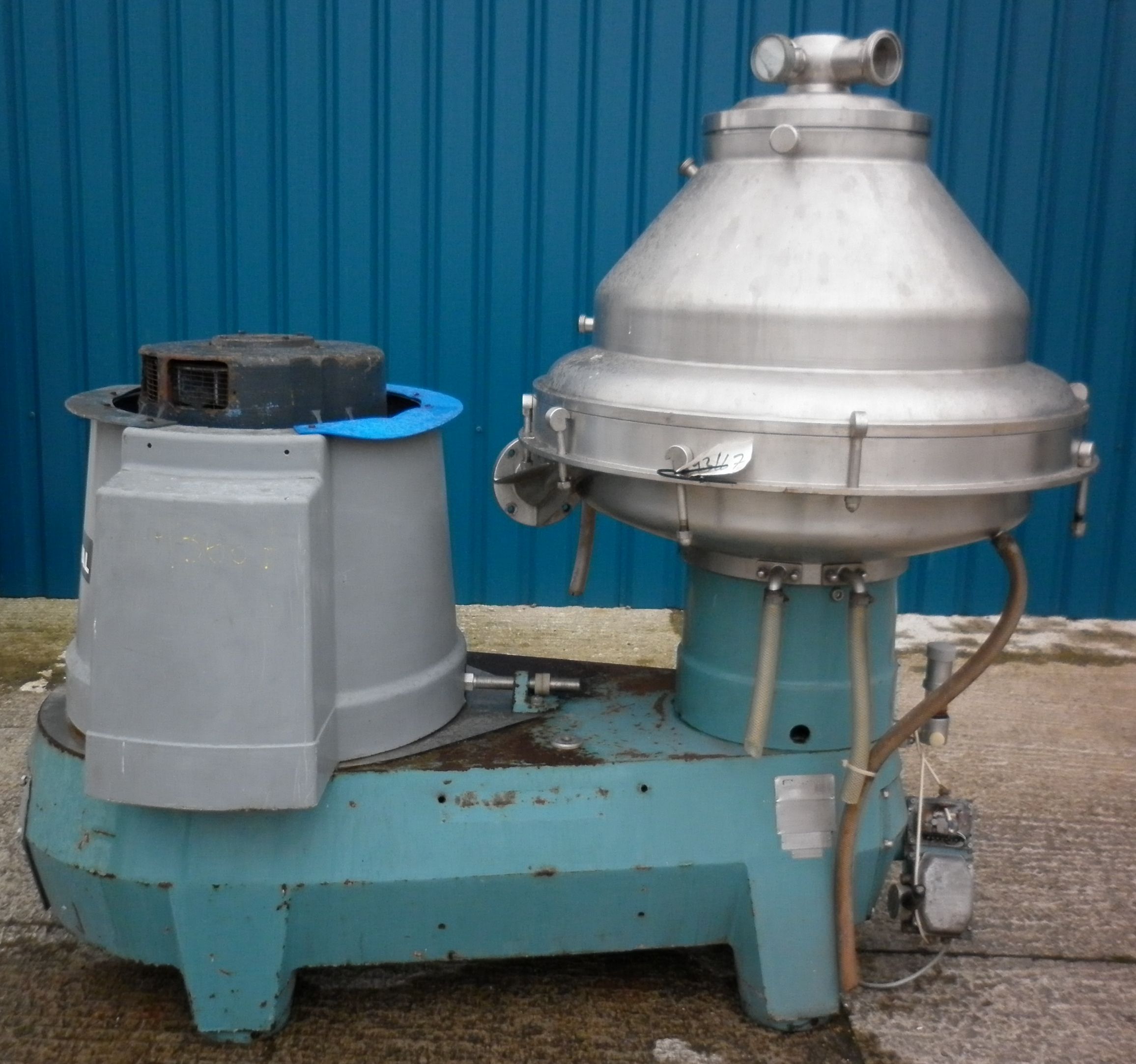 IPP# 93667, 37.3 kW (50 HP)  Stainless Steel 316  Centrifuge-Disc Bowl For Sale