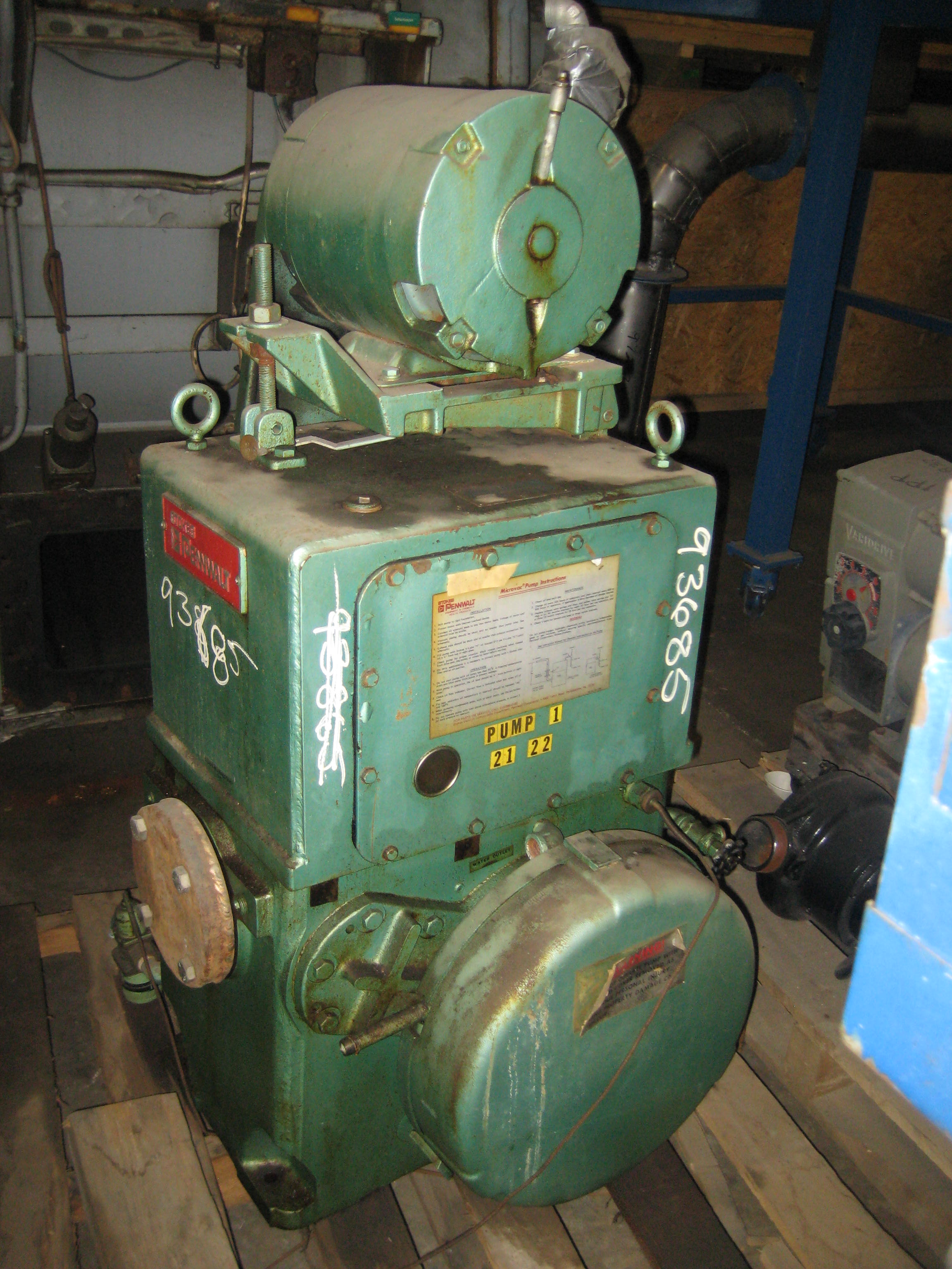 IPP# 93685, 254.9 m3/h (150 CFM)    Pump-Vacuum For Sale