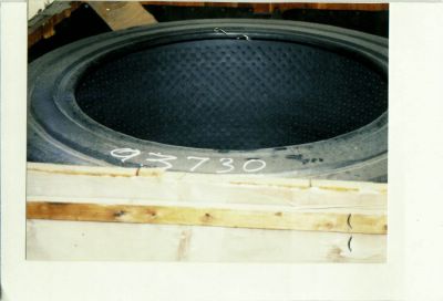 IPP# 93730, 1,219 mm (48 in) Unused Rubberlined Parts Only Centrifuge-Basket For Sale