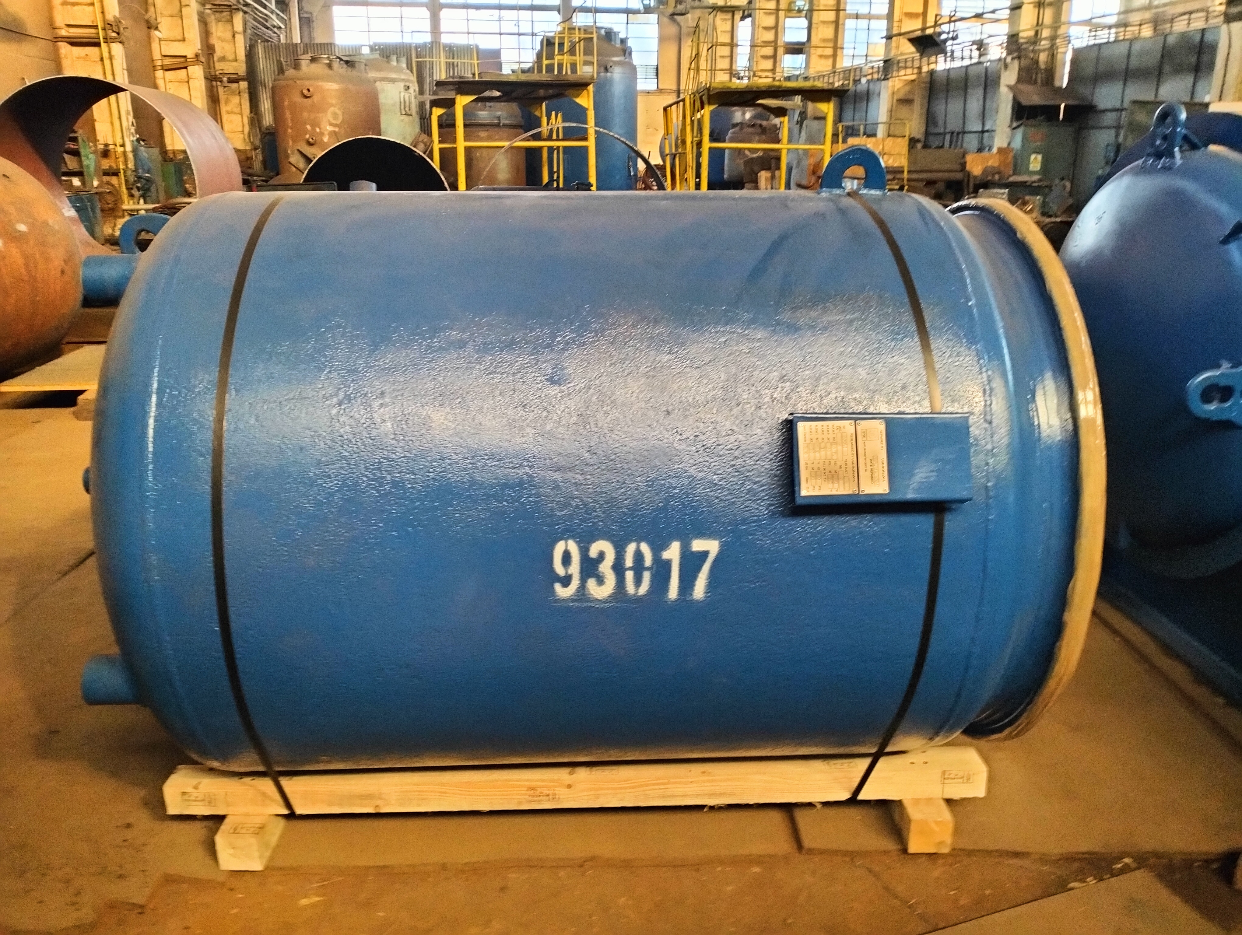 IPP# 93017, 1,893 L (500 gallons)  Glasslined Batch-Type Agitated Reactor For Sale