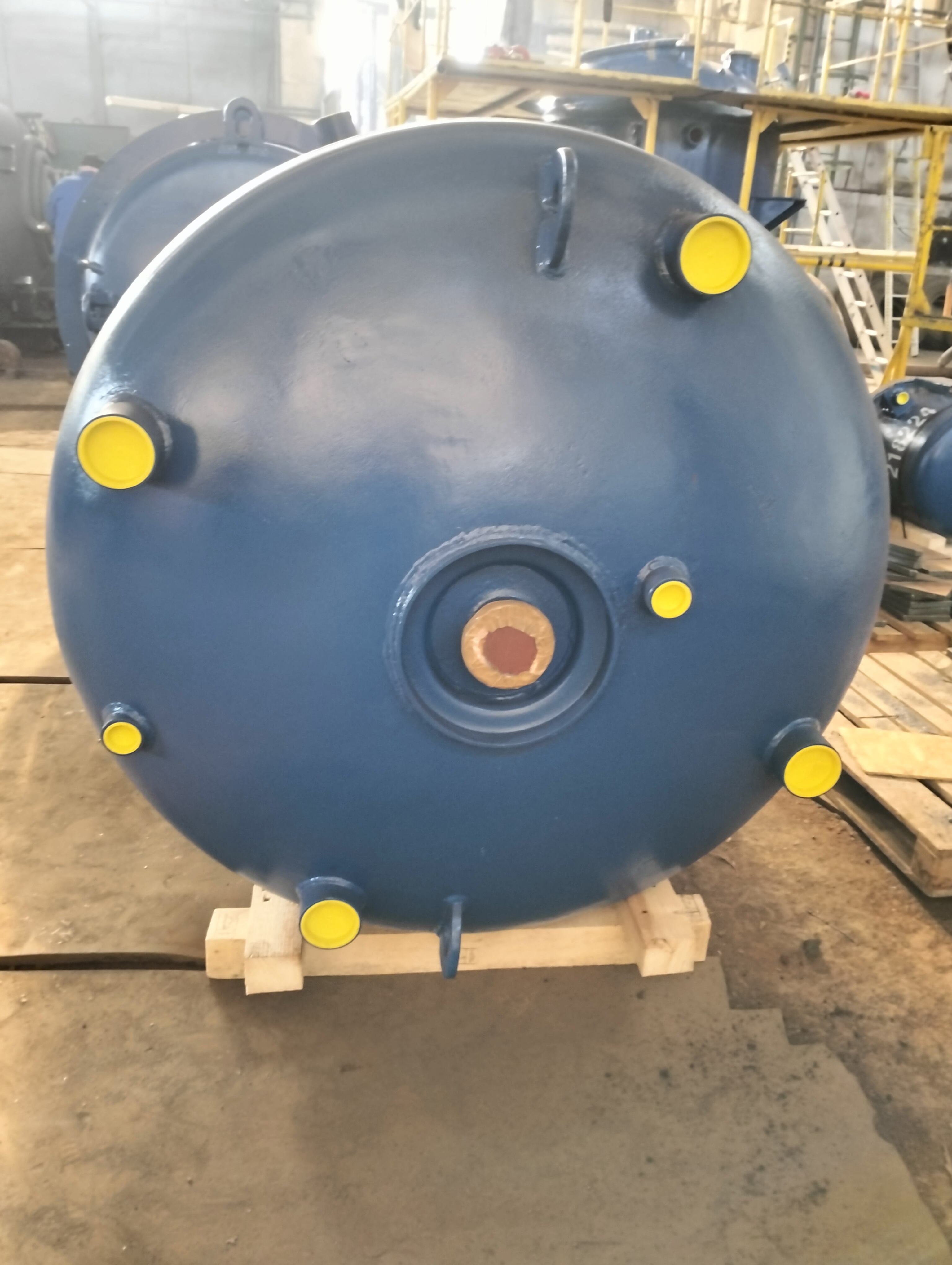 IPP# 93017, 1,893 L (500 gallons)  Glasslined Batch-Type Agitated Reactor For Sale