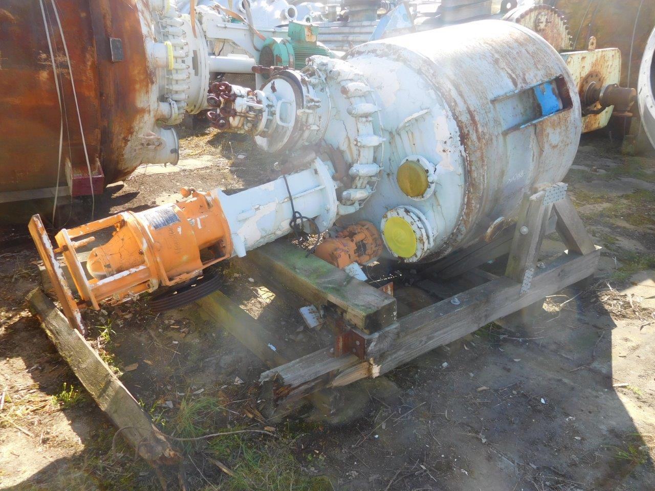 IPP# 94430, 1,136 L (300 gallons)  Glasslined Batch-Type Agitated Reactor For Sale