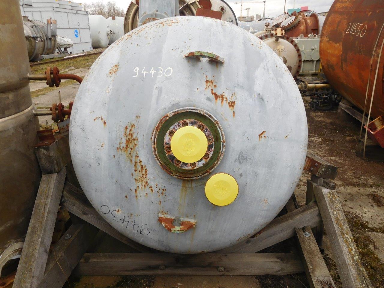 IPP# 94430, 1,136 L (300 gallons)  Glasslined Batch-Type Agitated Reactor For Sale