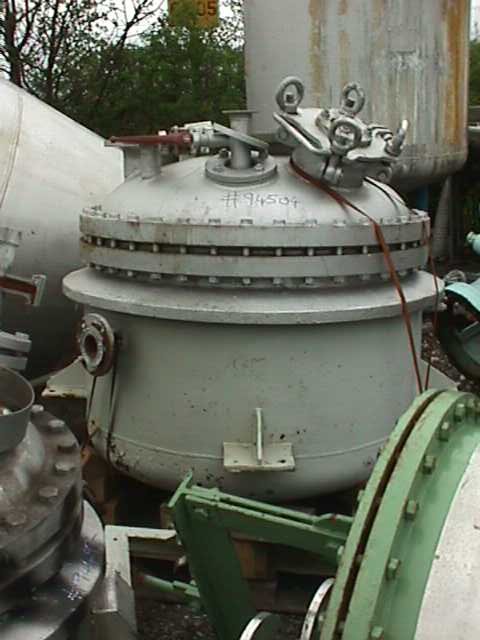 IPP# 94504, 500 L (132.1 gallons)  Stainless Steel Austentic Batch-Type Agitated Reactor For Sale